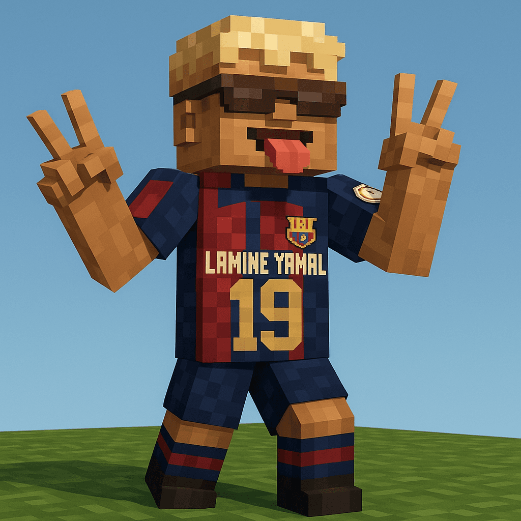 Imagem de Minecraft transformada no estilo Estilo Minecraft para voltar aos tempos de 2011