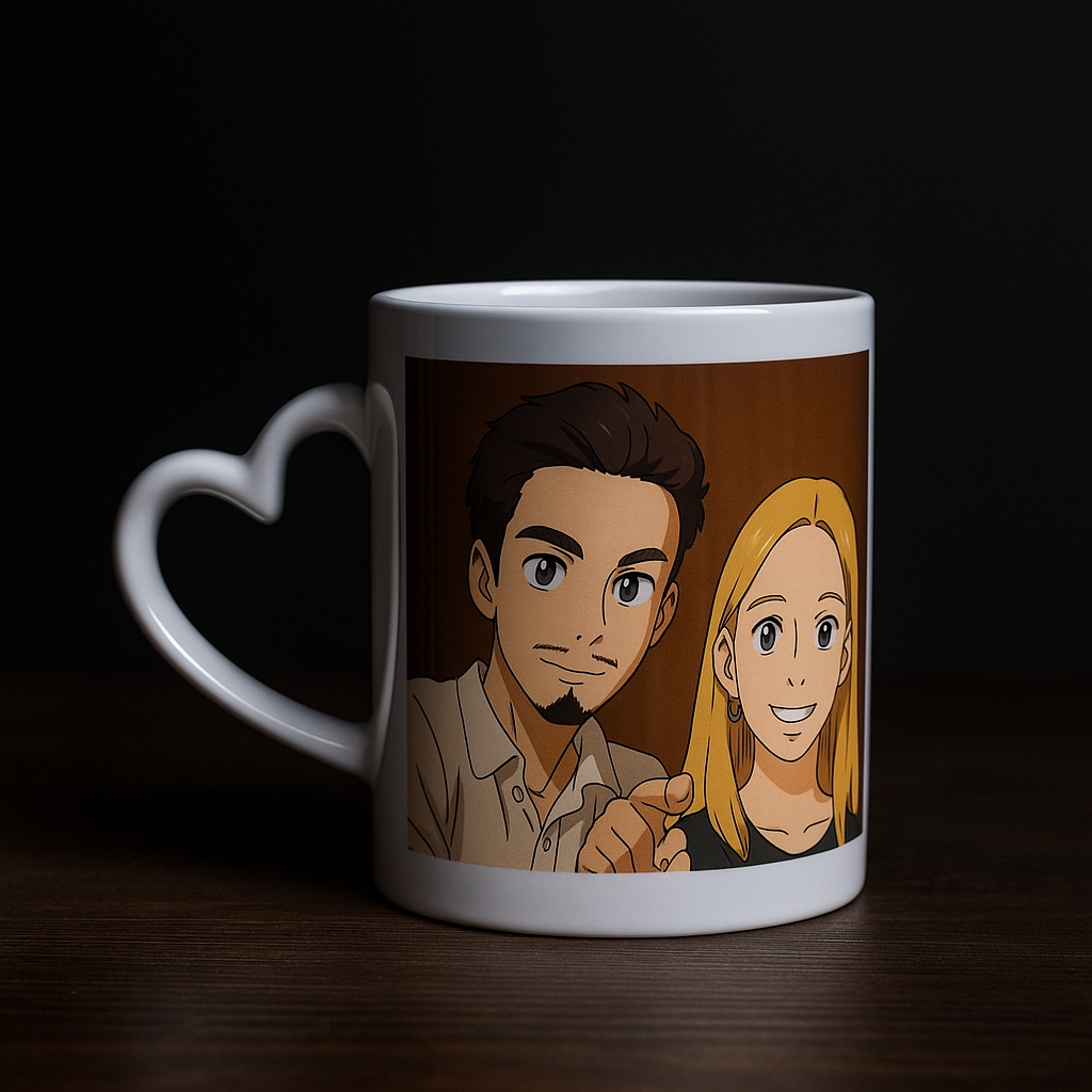 Caneca de Coração